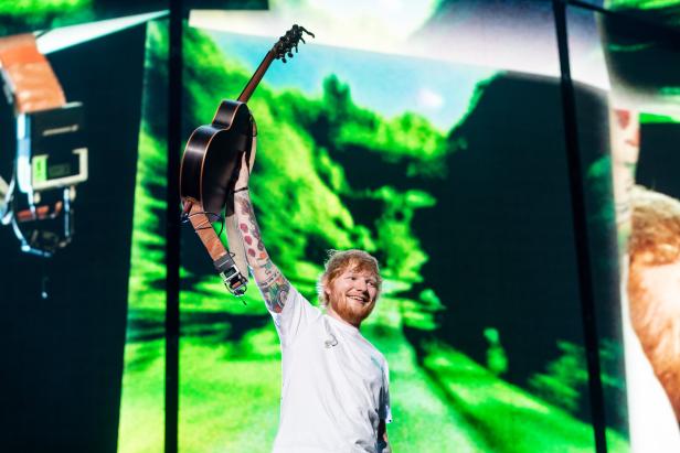 Ed Sheeran in Wien: Einzelkämpfer in Hochform