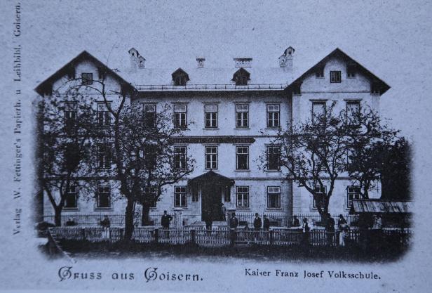 Die Kaiser-Franz-Josef-Volksschule in Bad Goisern