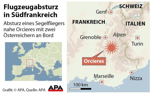 Flugunglück in Frankreich: Zwei tote Österreicher