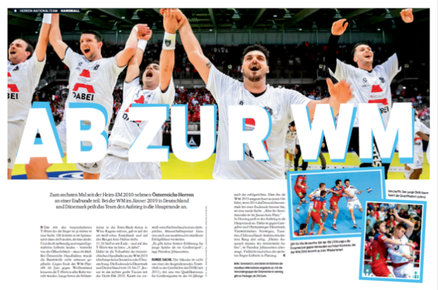 Jetzt zur WM: Das KURIER-Magazin "Handball"
