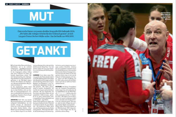 Jetzt zur WM: Das KURIER-Magazin "Handball"