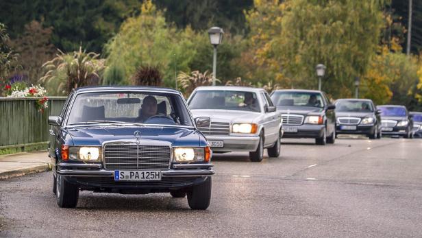 Mercedes 350 SE: Die erste S-Klasse im Test