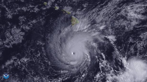 Hurrikan "Lane": Trump rief Notstand in Hawaii aus