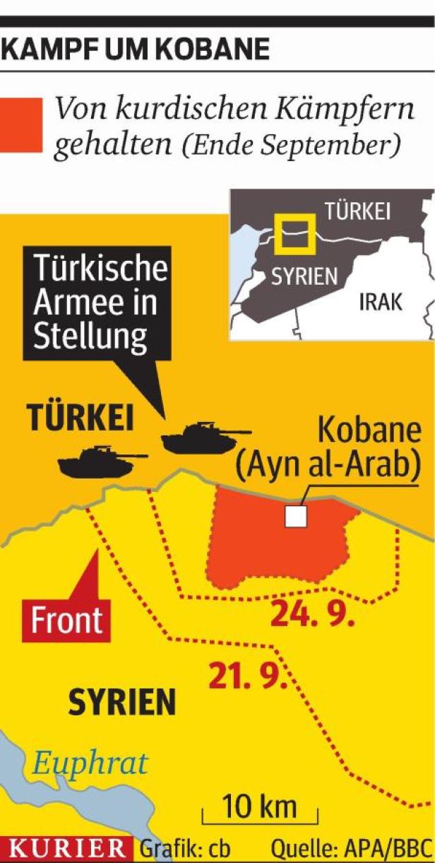 Türkei zu Militäreinsatz in Nordsyrien bereit