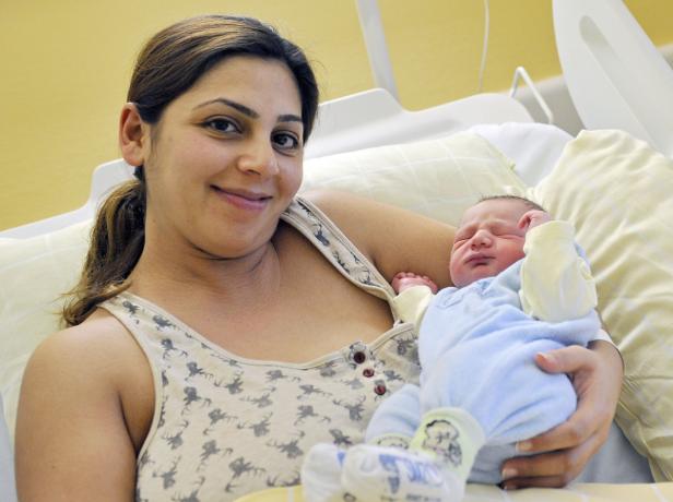 Neujahrsbaby kommt aus der Steiermark