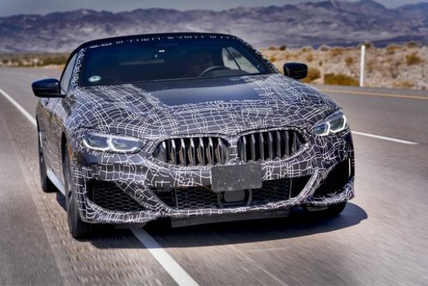 Neuer 8er als Cabrio: BMW zeigt Bilder von der Hitzeerprobung