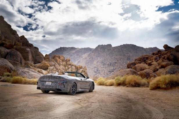 Neuer 8er als Cabrio: BMW zeigt Bilder von der Hitzeerprobung