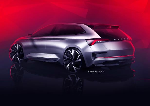 Erster Teaser: Skoda zeigt Studie eines sportlichen Kompakten