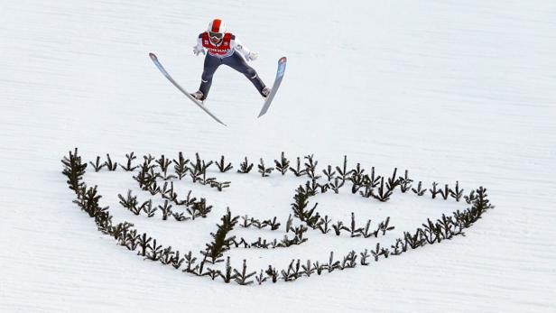 Bilder vom Neujahrsspringen