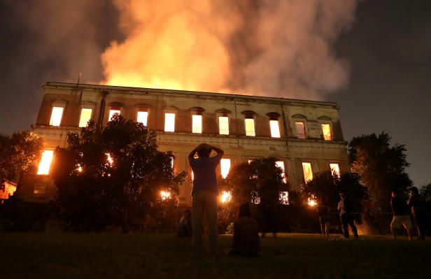 Brandkatastrophe im brasilianischen Nationalmuseum von Rio