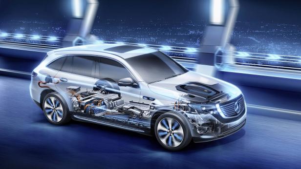 Elektroauto von Mercedes EQC vorgestellt