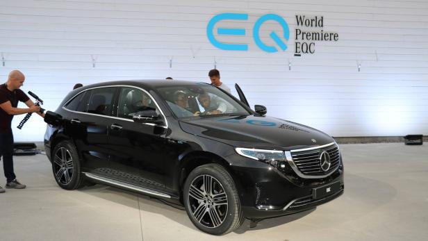 Elektroauto von Mercedes EQC vorgestellt