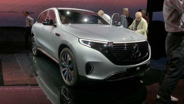 Elektroauto von Mercedes EQC vorgestellt