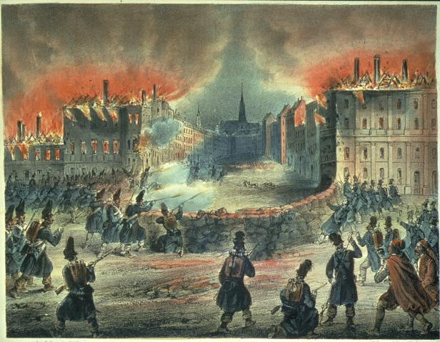 Revolution 1848: Flammen und Freiheitsrechte