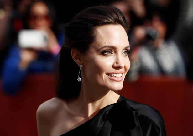 Director Angelina Jolie arrives on the red carpet for the film "First They Killed My Father" at the Toronto International Film Festival (TIFF) in Toronto