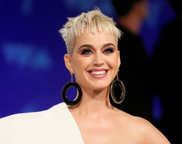 FILE PHOTO: Singer Katy Perry arrives at the 2017 MTV Video Music Awards in Inglewood California