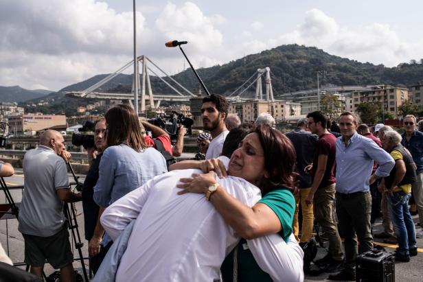 Ein Monat nach Brückeneinsturz in Genua: "Das ist unser Ground Zero"