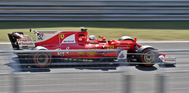 FORMEL-1 YOUNG DRIVER TEST AM HUNGARORING: LECLERC