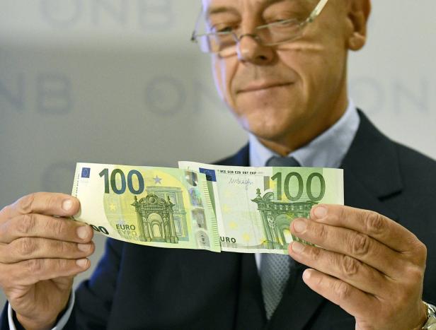 So sehen die neuen 100- und 200-Euro-Scheine aus