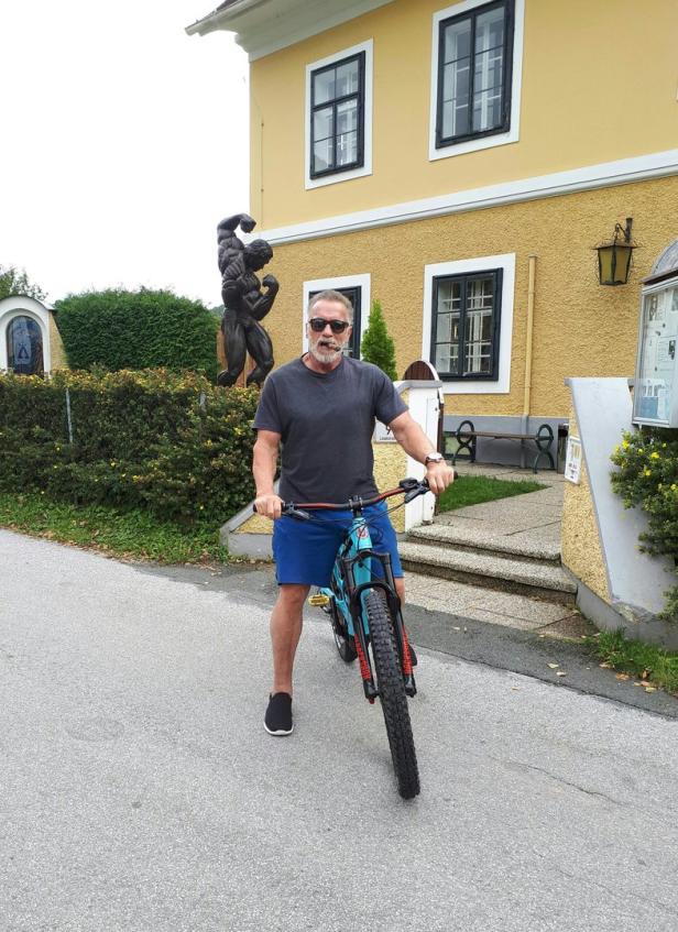 Arnold Schwarzenegger auf Kurzbesuch in Graz