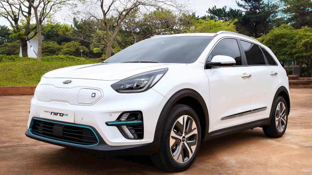 Kia e-Niro mit bis zu 485 Kilometern Reichweite