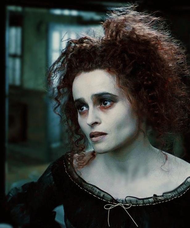 Helena Bonham Carter als Mrs. Lovett in „Sweeney Todd: Der teuflische Barbier aus der Fleet Street“.