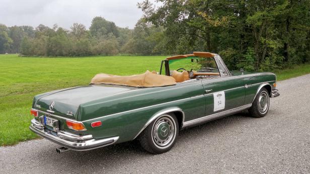 Mercedes 280 SE Cabriolet 3.5: Unterwegs im Luxus-Dampfer