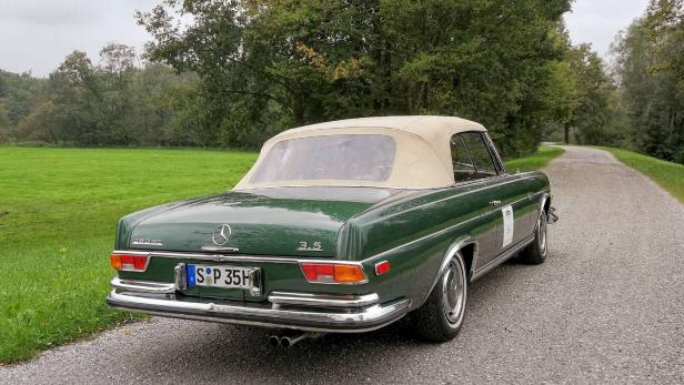 Mercedes 280 SE Cabriolet 3.5: Unterwegs im Luxus-Dampfer