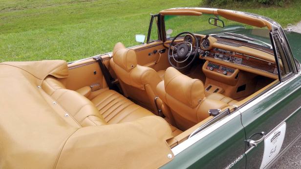 Mercedes 280 SE Cabriolet 3.5: Unterwegs im Luxus-Dampfer