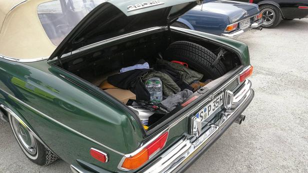 Mercedes 280 SE Cabriolet 3.5: Unterwegs im Luxus-Dampfer