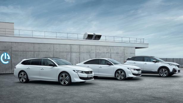 Neue Plug-In-Hybrid-Autos von Peugeot