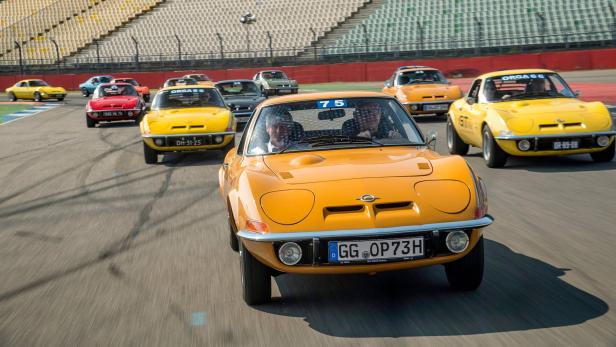 50 Jahre Opel GT: Party in Hockenheim