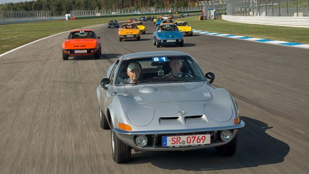 50 Jahre Opel GT: Party in Hockenheim