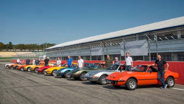 50 Jahre Opel GT: Party in Hockenheim