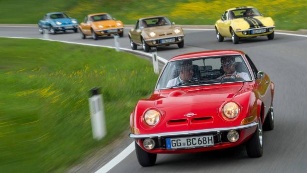 50 Jahre Opel GT: Party in Hockenheim