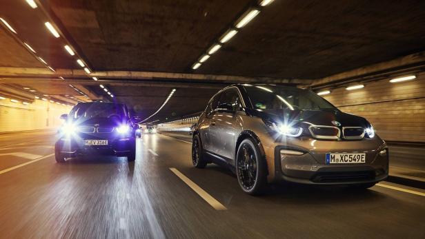 BMW i3 und i3s mit mehr Reichweite