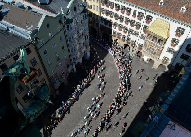 Innsbruck erlebte eine spektakuläre Rad-WM
