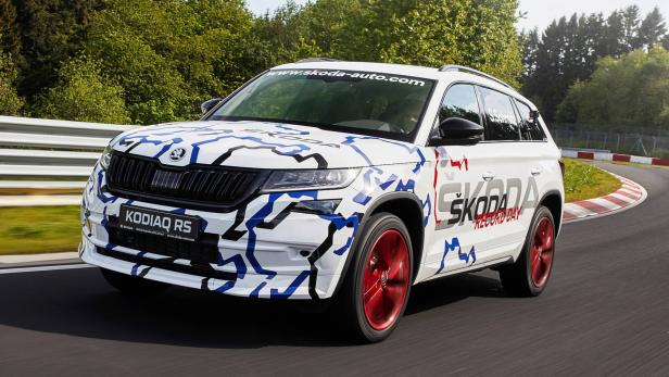 Autosalon Paris: Erste Bilder vom Skoda Kodiaq RS