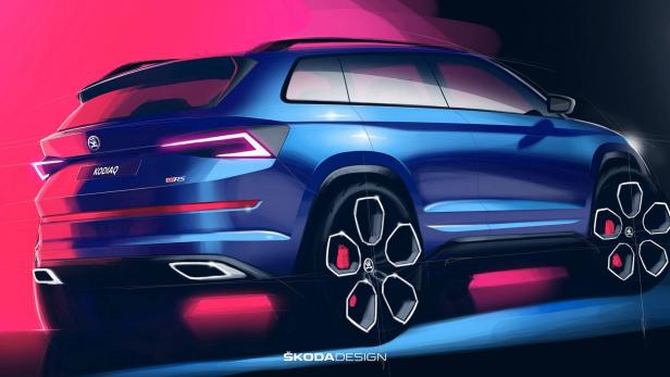 Autosalon Paris: Erste Bilder vom Skoda Kodiaq RS