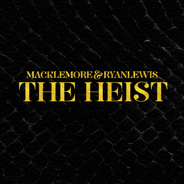 Das Cover des Albums „The Heist“ von Macklemore & Ryan Lewis.