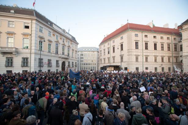 Wien: Speakers’ Corner statt  Ringstraßen-Demo