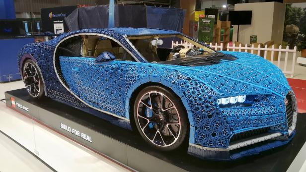 Top: Lego Bugatti Chiron