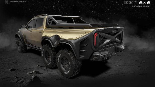 Mercedes X-Klasse 6x6 von Carlex Design ist purer Pickup-Irrsinn