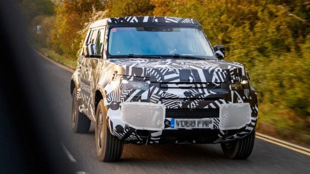 Kommender Land Rover Defender zeigt erstmals finale Karosserie