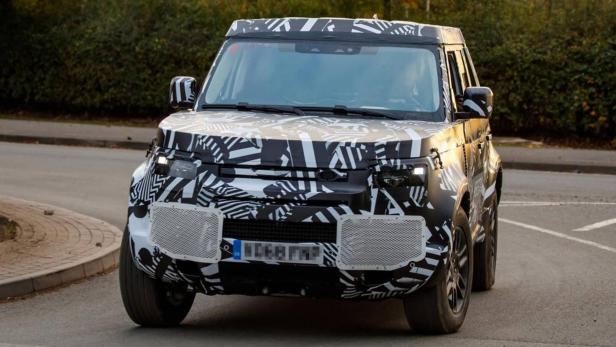 Kommender Land Rover Defender zeigt erstmals finale Karosserie