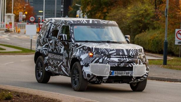 Kommender Land Rover Defender zeigt erstmals finale Karosserie