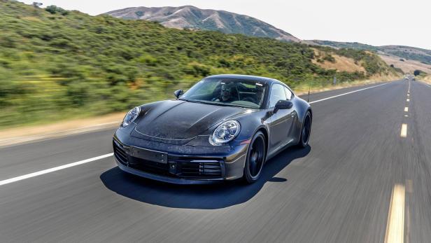 Erste Mitfahrt im nächsten Porsche 911 Carrera S (992)