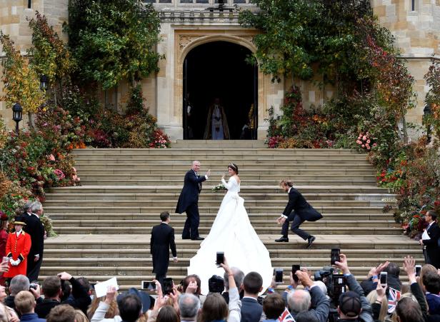 Royale Hochzeit in Windsor: Prinzessin Eugenie traute sich