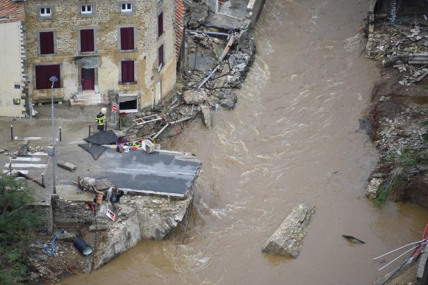Schweres Unwetter löste tödliche Flut in Frankreich aus
