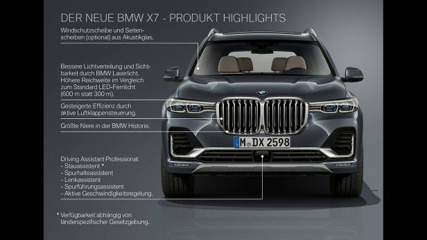 Neuer BMW X7: XXXL-SUV offiziell vorgestellt